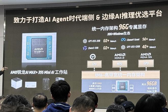 AMD高校“春雨”计划启动掏出96GB大显存AI工作站助攻端侧AI教研学与创新 title=